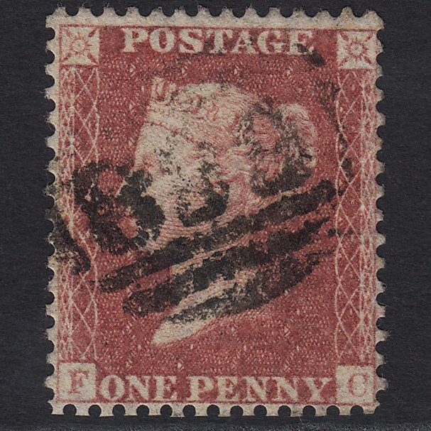 GB QV 1857 1d Rose-red (Plate 47) SG40-C10(1) FC GU