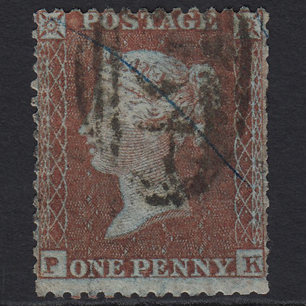 GB QV 1855 1d Red-brown (Plate 3) SG24-C3(1) PK PU