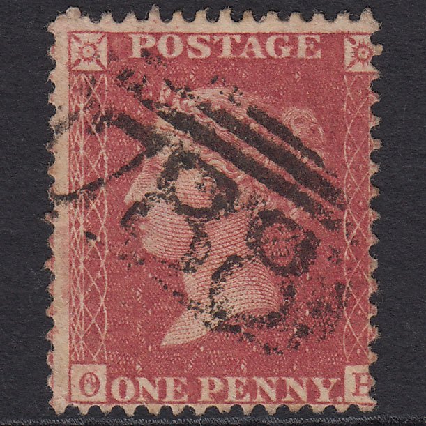GB QV 1857 1d (Plate 52) SG40-C10(1) OH FU Tewkesbury 788 Unlisted Marks
