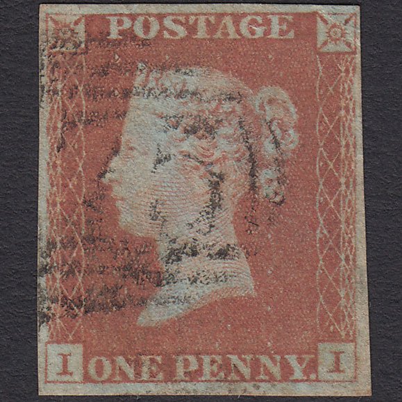 GB QV 1841 1d Red-brown (Plate 73) SG8-B1(1) II GU