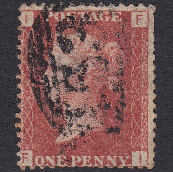 GB QV 1864 1d Lake-red (Plate 111) SG44-G1(2) FI GU