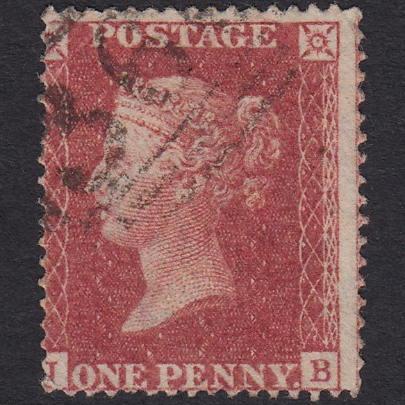 GB QV 1857 1d Rose-Red Plate 47 SG36-C11 JB GU