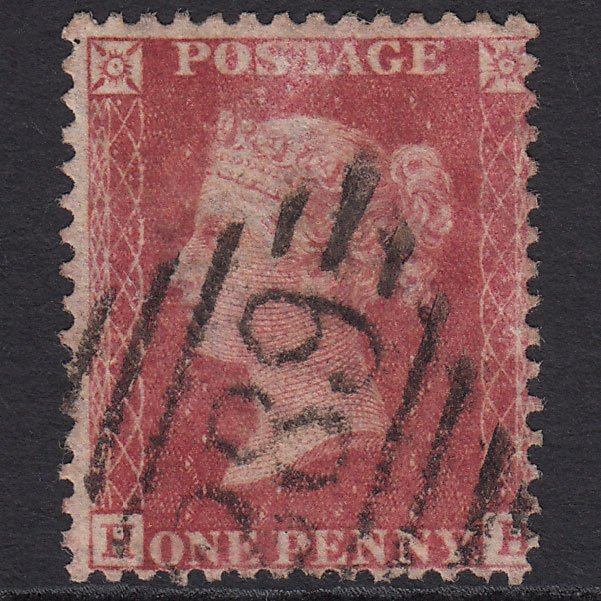 GB QV 1857 1d Rose-red (Plate 42) SG40-C10(1) HH GU Kingstown 289