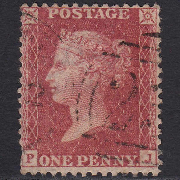 GB QV 1857 1d Rose-red (Plate 48) SG40-C10(1) PJ GU