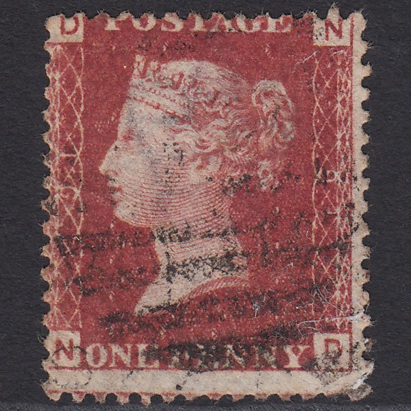 GB QV 1864 1d Lake-red (Plate 91) SG44-G1(2) ND GU
