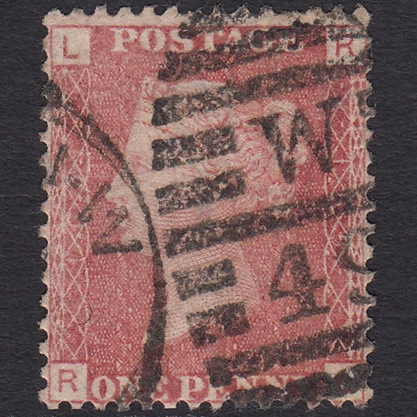 GB QV 1864 1d Rose-red (Plate 165) SG43-G1(1) GU W49