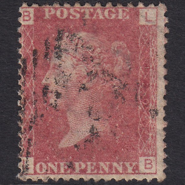 GB QV 1864 1d Rose-red (Plate 120) SG43-G1(1) LB GU