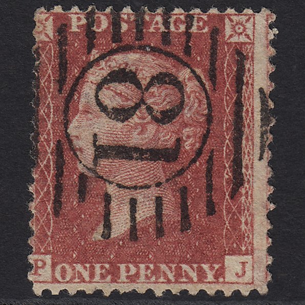 GB QV 1857 1d Rose-red (Plate 49) SG40-C10(1) PJ FU London No.81