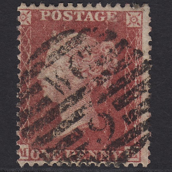 GB QV 1857 1d Rose-red (Plate 59) SG40-C10(1) ME GU London D&S WC9 9d9