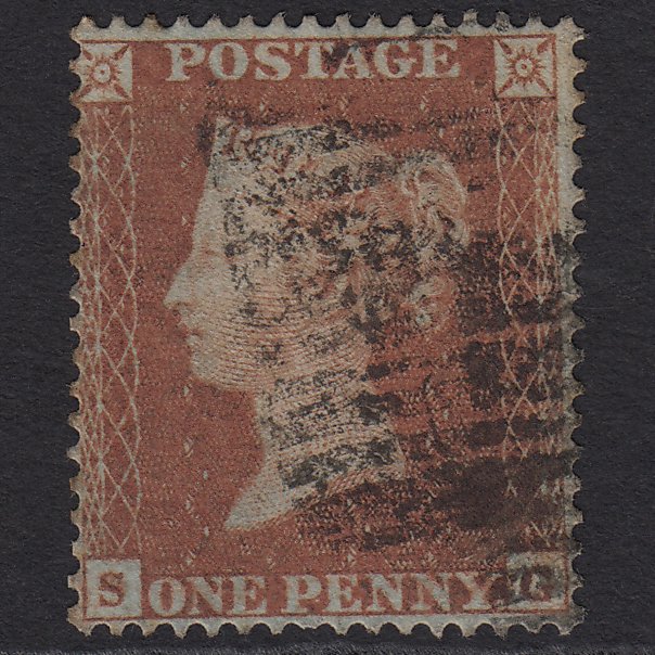 GB QV 1854 1d (Plate 179) SG17-C1(1) SG GU Missing Imprimatur Scotland