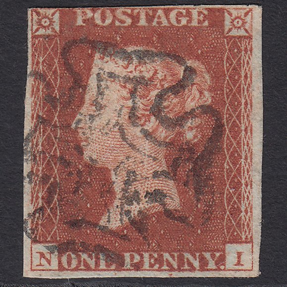 GB QV 1841 1d Red-brown (Plate 20) SG8-B1(1) Constant Varity NI FU nr 4M MX
