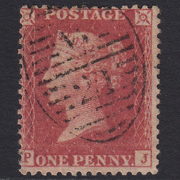GB QV 1857 1d Rose-red (Plate 49) SG40-C10(1) PJ GU London D&S W21