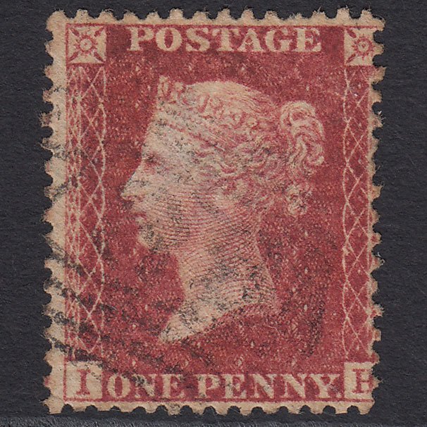 GB QV 1857 1d Rose-red (Plate 27) SG40-C10(1) IH GU