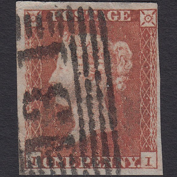 GB QV 1841 1d Red-brown (Plate 97) SG8-B1(1) II FU 4 Margins Edinburgh 131