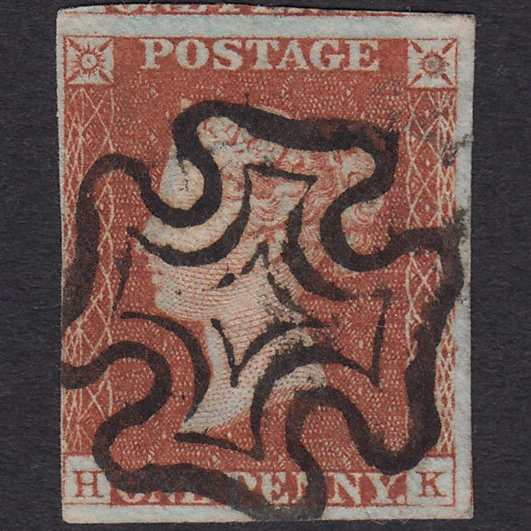 GB QV 1841 1d (Plate 22) SG8-B1(1) HK FU Missing Imprimatur nr 4M MX