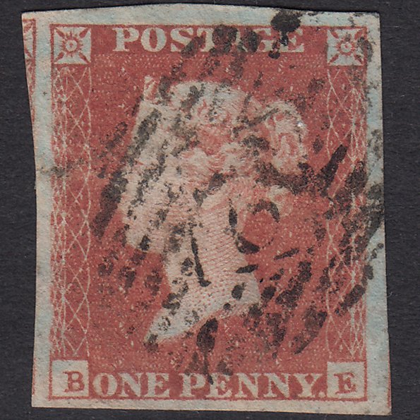 GB QV 1841 1d Plate 94 SG8-B1(1) BE GU 4 Good To Huge Margins London