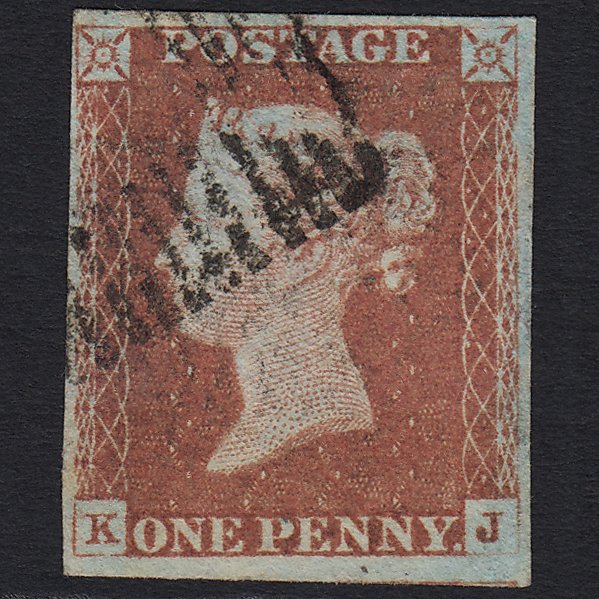 GB QV 1841 1d (Plate 73) SG8-B1(1) KJ FU 4M Imperf Missing Imprimatur