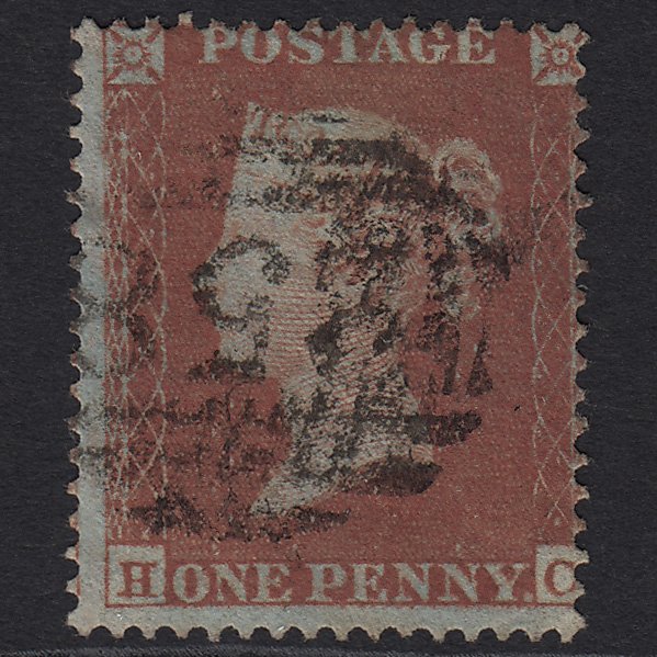 GB QV 1854 1d Red-brown (Plate 172) SG17-C1(1) HC FU Dover 258