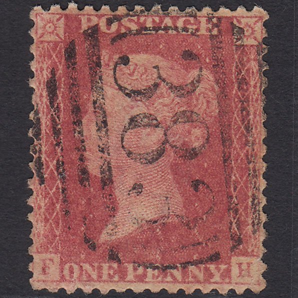 GB QV 1857 1d Rose-red (Plate 67) SG40-C10(1) FH GU Hull 383