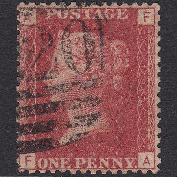 GB QV 1864 1d Lake-red (Plate 145) SG44-G1(2) FA FU