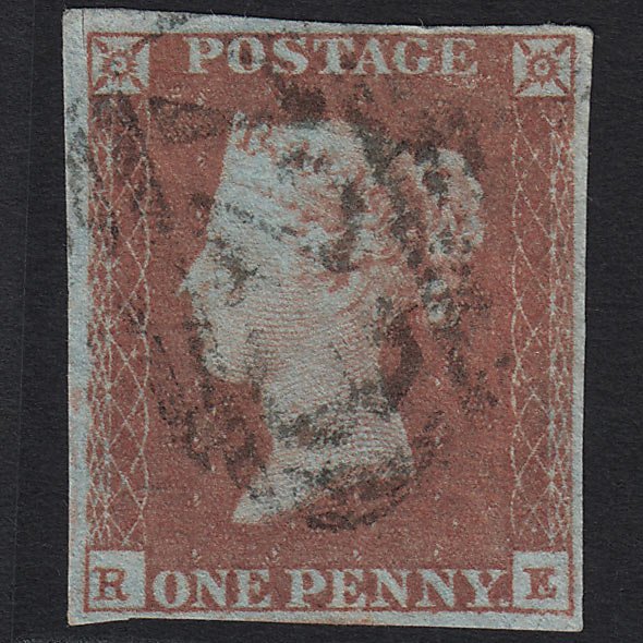 GB QV 1841 1d Red-brown (Plate 101) SG8-B1(1) RE GU Southampton 723 4M