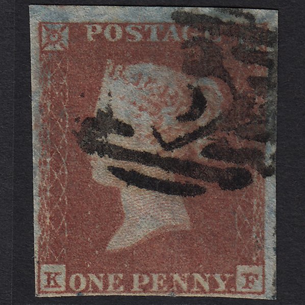 GB QV 1841 1d Red-brown (Plate 103) SG8-B1(1) KF GU in London
