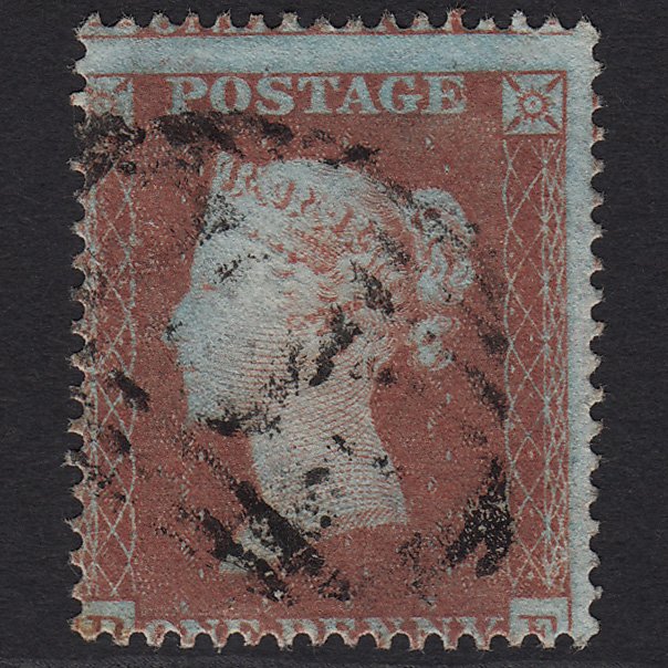 GB QV 1854 1d Red-brown (Plate 182) SG17-C1(1) BE GU