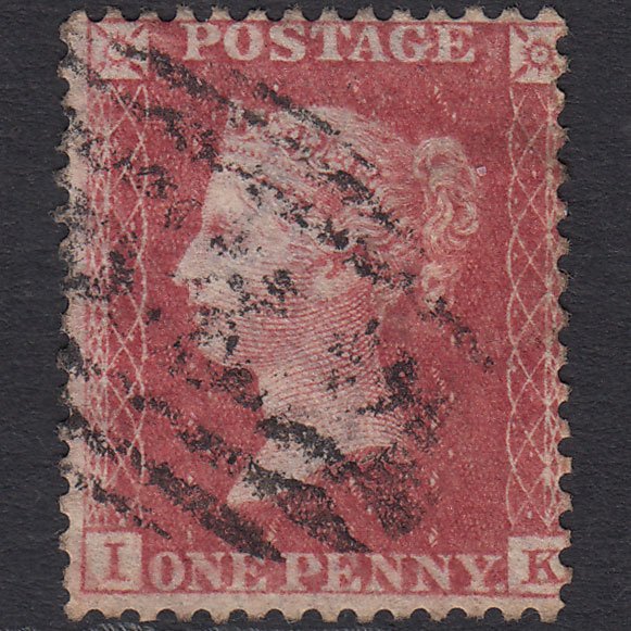 GB QV 1857 1d Rose-red (Plate 60) SG40-C10(1) IK GU