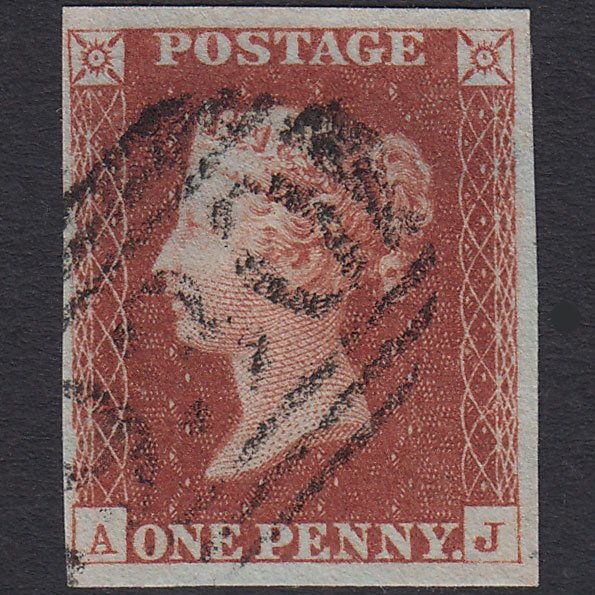 GB QV 1841 1d Red-brown (Plate 68) SG8-B1(1) AJ VFU York 930
