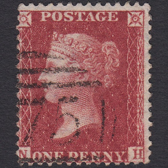 GB QV 1857 1d Deep Rose-red (Plate 36) SG41-C10(4) NH VFU