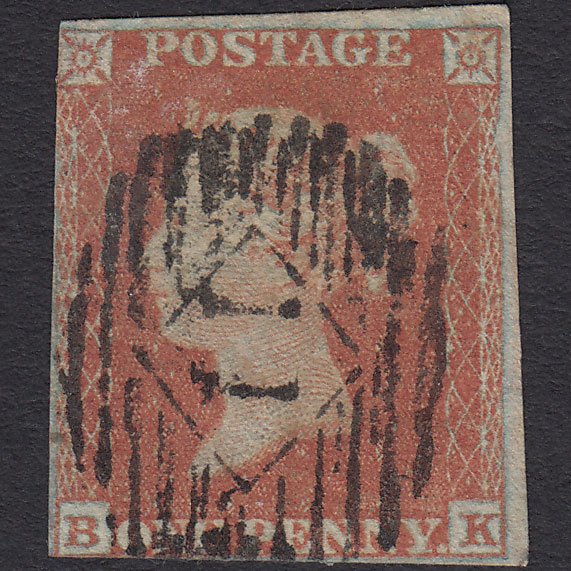 GB QV 1841 1d Red-brown (Plate 139) SG8-B2(1) BK GU nr 4M London IS 11