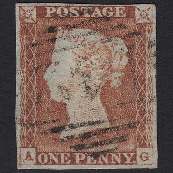 GB QV 1841 1d (Plate 61) SG9-B1(3) AG FU Clonmel 142 Missing Imprimatur 4M