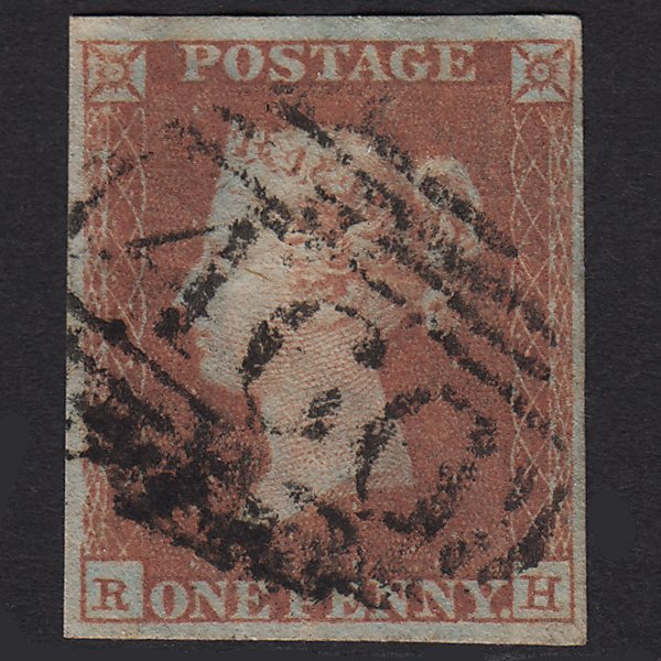 GB QV 1841 1d Red-brown (Plate 101) SG8-B1(1) RF GU 4 Margins