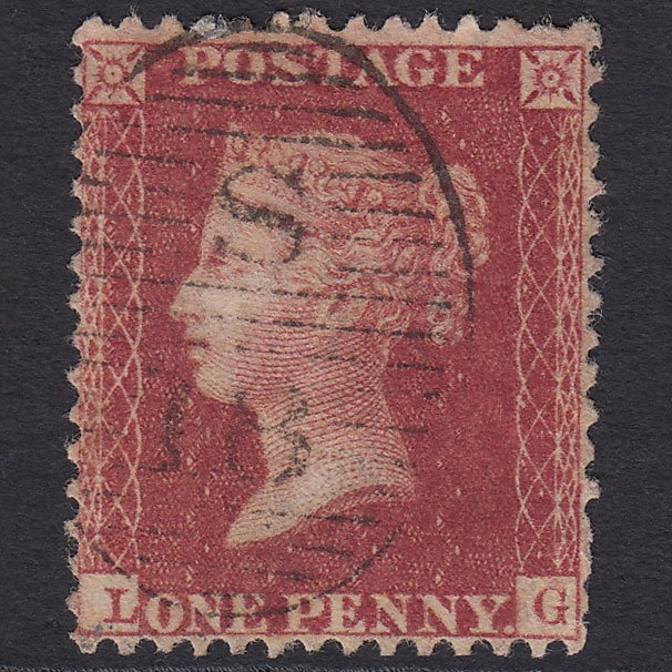 GB QV 1857 1d (Plate 46) SG40-C10(1) LG FU London D&S S18 Well Centred