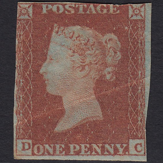 GB QV 1841 1d Red-brown (Plate 87) SG8-B1(1) DC Good M Mint