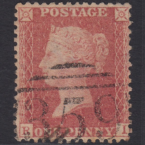 GB QV 1857 1d Rose-red (Plate 36) SG40-C10(1) RI GU Hertford 359