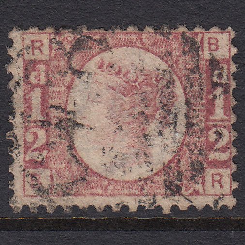 GB QV 1870 1/2d Rose (Plate 10) SG49-G4 BR GU