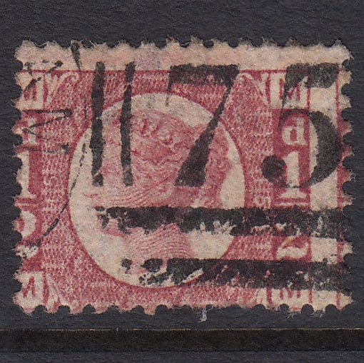 GB QV 1870 1/2d Rose-red (Plate 15) SG48-G4 MM GU Birmingham 75