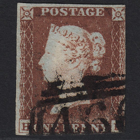 GB QV 1841 1d (Plate 68) SG9-B1(3) HD GU Liverpool 466 nr 4M Imperf