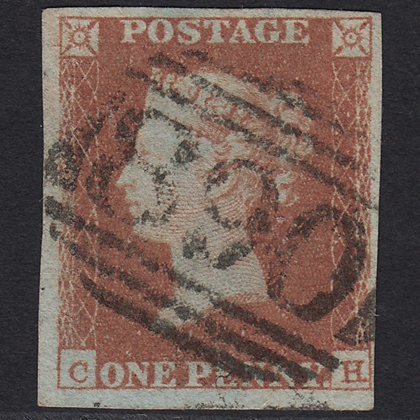 GB QV 1841 1d Red-brown (Plate 99) SG8-B1(1) CH FU Windsor 890 4M Imperf