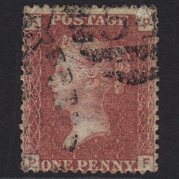 GB QV 1864 1d Lake-red (Plate 145) SG44-G1(2) PF GU