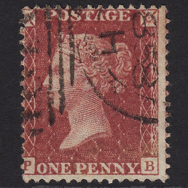 GB QV 1857 1d Rose-red (Plate 47) SG40-C10(1) PB GU