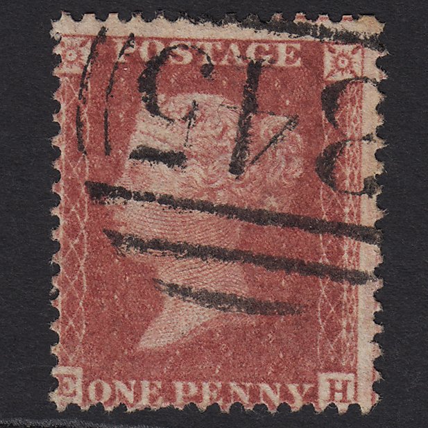 QV 1857 1d Rose-red (Plate 55) SG40-C10(1) EH FU Haverfordwest 345
