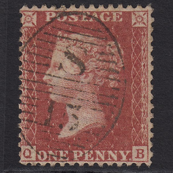 GB QV 1857 1d Rose-red (Plate 47) SG40-C10(1) QB FU London D&S S15