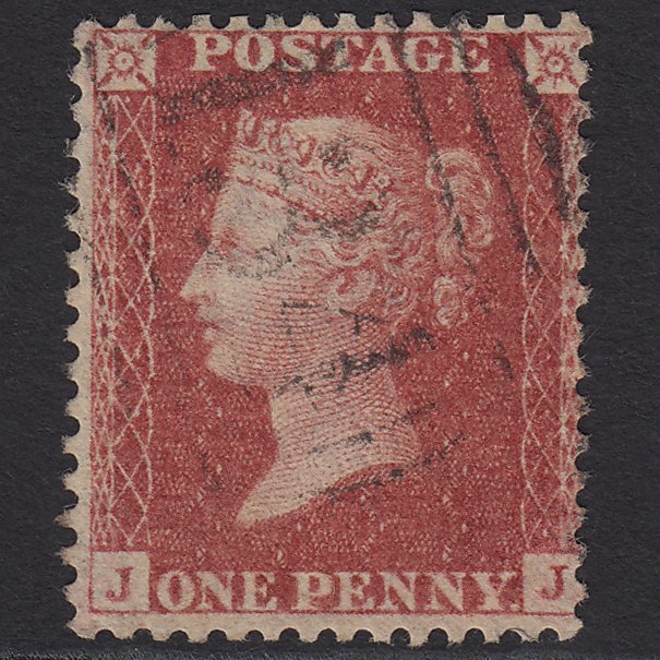 GB QV 1857 1d Rose-red (Plate 41) SG40-C10(1) JJ FU Bristol 134