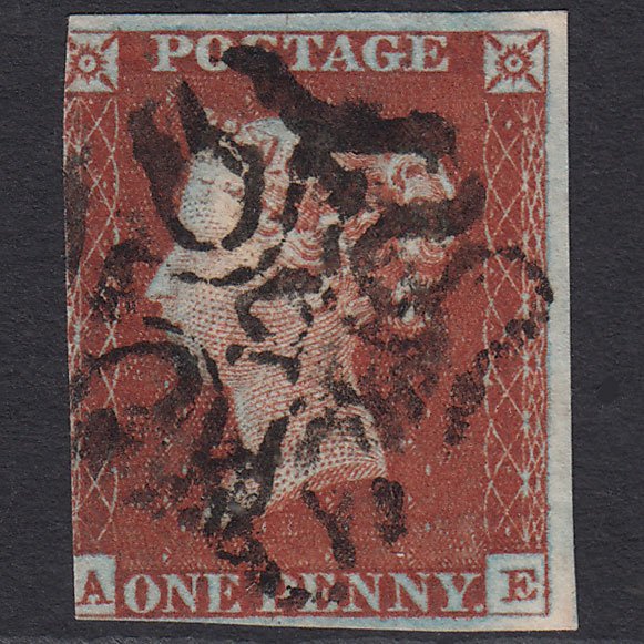 GB QV 1841 1d (Plate 40) SG8-B1(1) AE FU Miss Imprimatur 3m London No.10 in MX