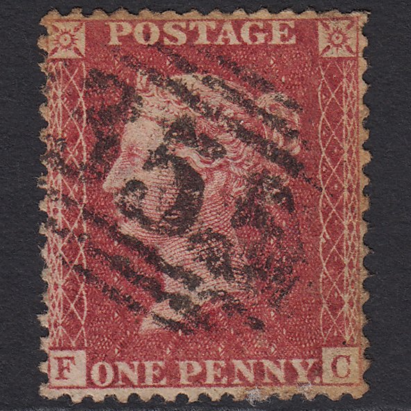 GB QV 1857 1d (Plate 36) SG40-C10(1) FC GU Henley-on-thames 355 Well Centred