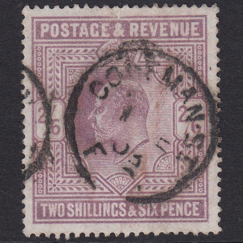 GB KE7 1902 2/6 Lilac SG260-M48(1) GU CDS