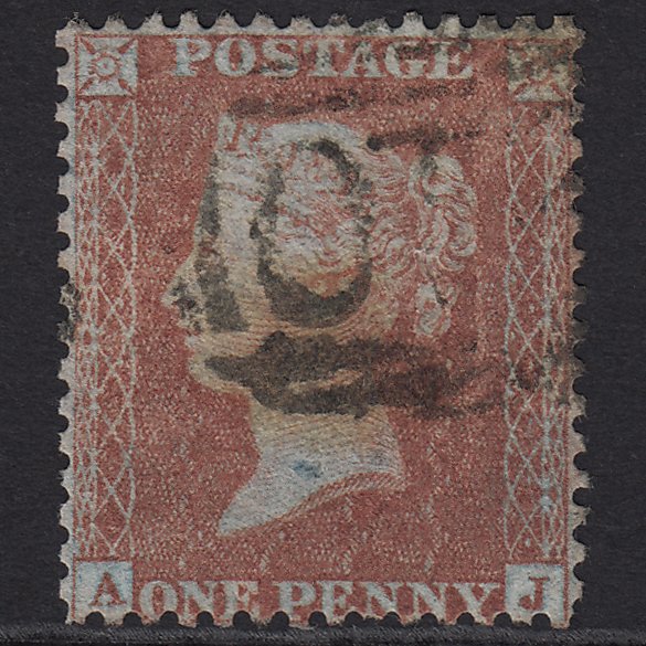 GB QV 1855 1d Brown-rose SGC6(4) AJ GU Missing Imprimatur