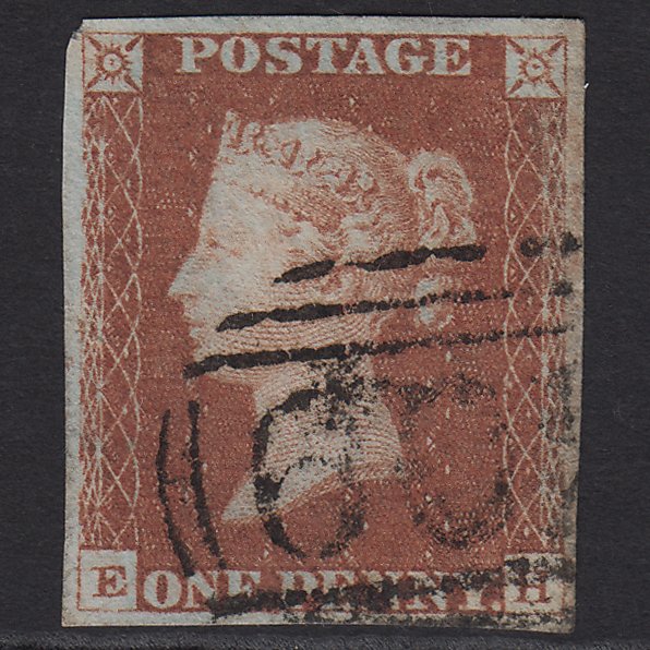 GB QV 1841 1d Red-brown (Plate 69) SG8-B1(1) EH GU 4 Margins